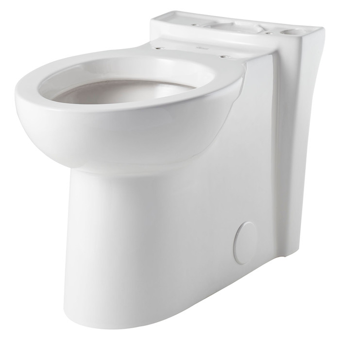 American Standard Cadet 3 FloWise Skirted Chair Height Elongated Bowl With Seat - AMS-3075000