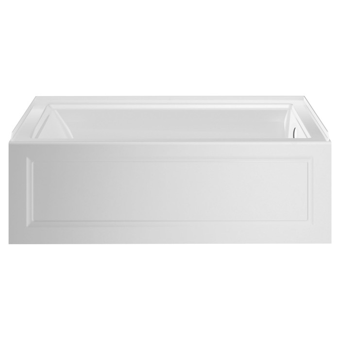 American Standard Town Square S 60 x 32-Inch Integral Apron Bathtub With Right-Hand Outlet - AMS-2544102