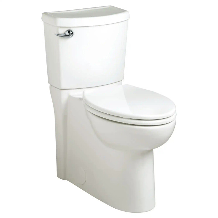 American Standard Cadet 3 FloWise Skirted Two-Piece 1.28 gpf/4.8 Lpf Chair Height Round Front Toilet With Seat - AMS-2988101