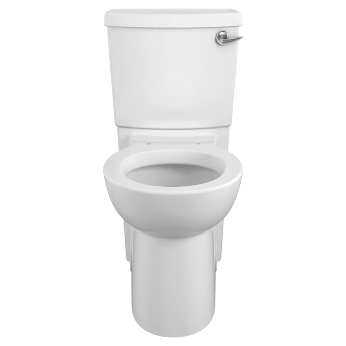 American Standard Cadet 3 FloWise Skirted Two-Piece 1.28 gpf/4.8 Lpf Chair Height Right-Hand Trip Lever Round Front Toilet With Seat - AMS-2988813