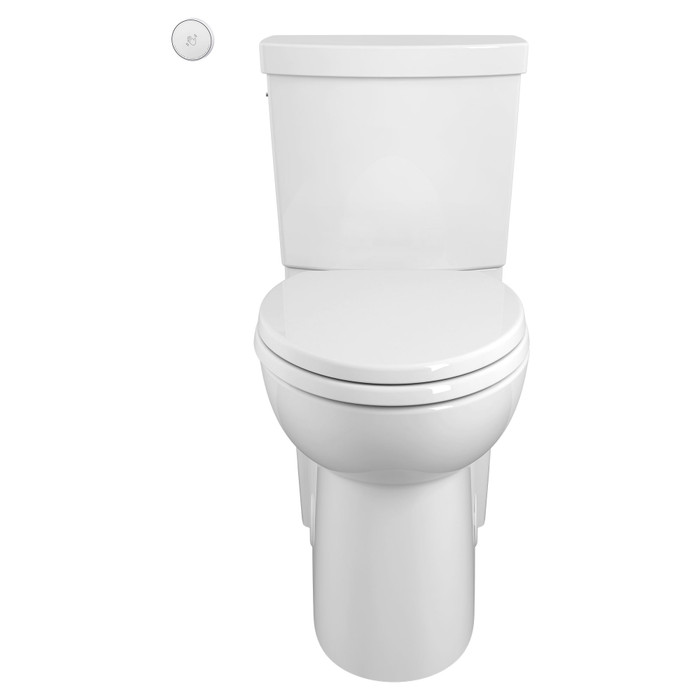 American Standard Cadet Touchless Chair Height Elongated Toilet With Concealed Trapway - AMS-2989709