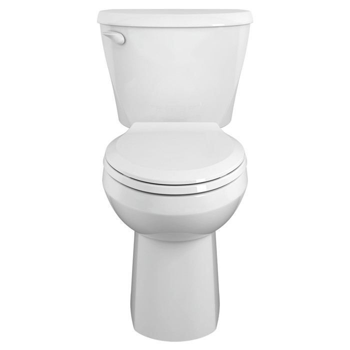 American Standard Colony Two-Piece 1.28 gpf/4.8 Lpf Chair Height Elongated Toilet Less Seat - AMS-221AA104