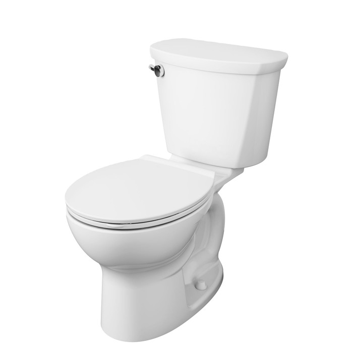 American Standard Cadet PRO Two-Piece 1.6 gpf/6.0 Lpf Standard Height Round Front Toilet Less Seat - AMS-215DA004