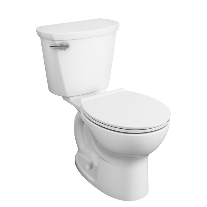American Standard Cadet PRO Two-Piece 1.6 gpf/6.0 Lpf Standard Height Round Front Toilet Less Seat - AMS-215DA004