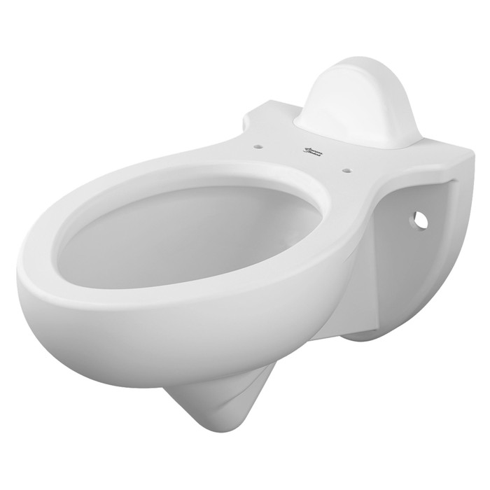 American Standard Rapidway 1.6 gpf/6.0 Lpf Back Spud Elongated Wall-Hung Bowl - AMS-3445L101