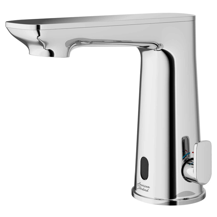 American Standard Clean IR Touchless Faucet, Battery-Powered with Above-Deck Mixing, 0.5 gpm/1.9 Lpm - AMS-7020205