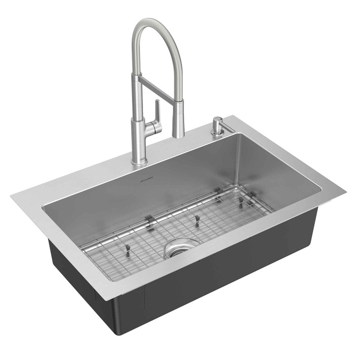 American Standard Porcini Semi-Pro Dual Spray Kitchen Faucet - AMS-9322351