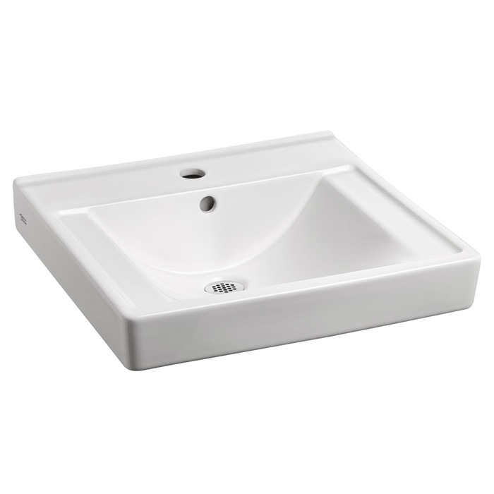 American Standard Decorum Wall-Hung EverClean Sink With Center Hole Only - AMS-9024001EC