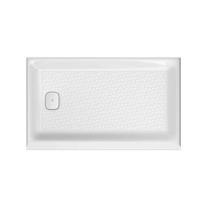 American Standard Aspirations 60 x 36-Inch Single Threshold Shower Base With Left-Hand Drain - AMS-A8021T-LHO