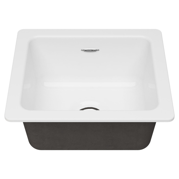 American Standard Delancey 18 x 16-Inch Cast Iron Undermount Single-Bowl Kitchen Sink - AMS-77SB16180