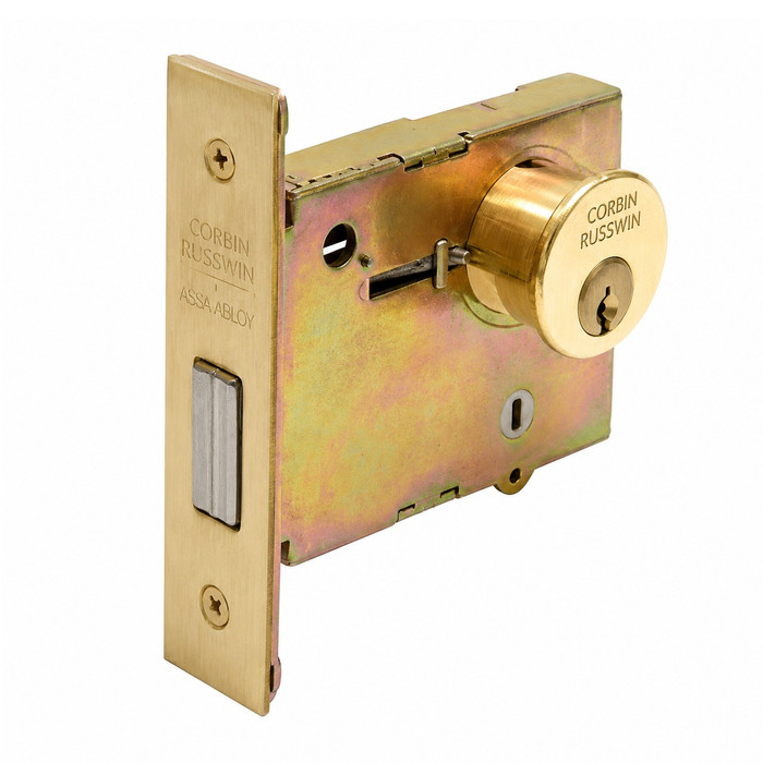 Corbin Russwin Corbin Russwin DL4117 Mortise Deadlock, Classroom Function COR-DL4117-KEYED