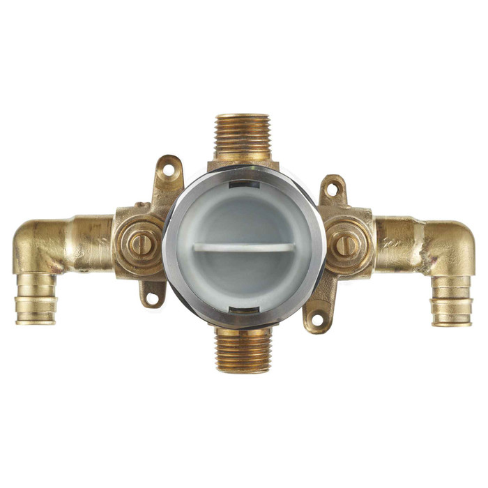 American Standard Flash Shower Rough-In Valve With PRX Inlet Elbows/Universal Outlets With Screwdriver Stops for Cold Expansion System - AMS-RU108ESS