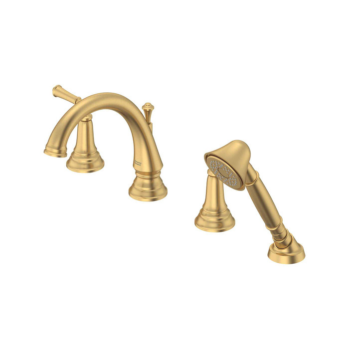 American Standard Delancey Bathtub Faucet With Lever Handles and Personal Shower for Flash Rough-In Valve - AMS-T052901