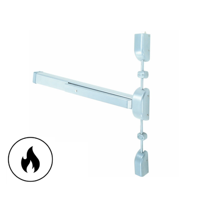 Arrow S1150 36" Fire Rated Surface Vertical Rod Exit Device Only, Less Trim