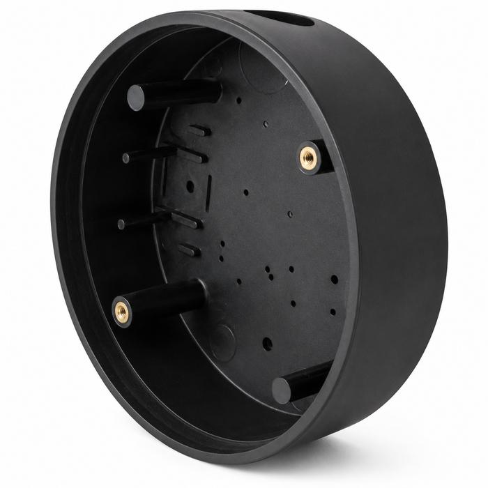 BEA 10BOX6RNDSM 6 Inch Round Surface Mount Box for Push Plates and Touchless Actuators