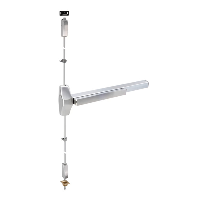 TownSteel 1000 Series EF1200 - Fire Rated 36" x 84" Heavy Duty Grade 1 Surface Vertical Rod Exit Device