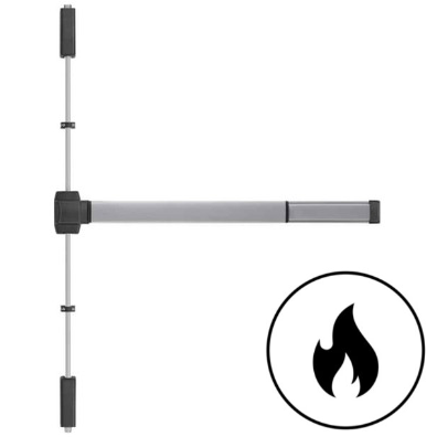 BEST Precision 5202 Series Fire Rated Surface Vertical Rod Exit Device with Dummy Trim - 36" Door Width