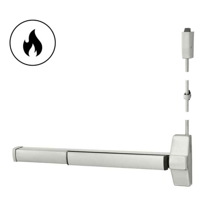 Corbin Russwin ED5470B Grade 1 48" 1-1/2 Hour Fire Rated Surface Vertical Less Bottom Rod Exit Device