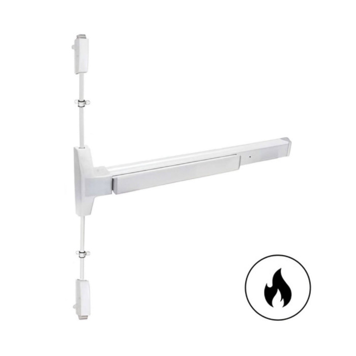 TownSteel 8900 Series EF3727 - Fire Rated 48" x 96" Grade 1 Narrow Stile Surface Vertical Rod Exit Device