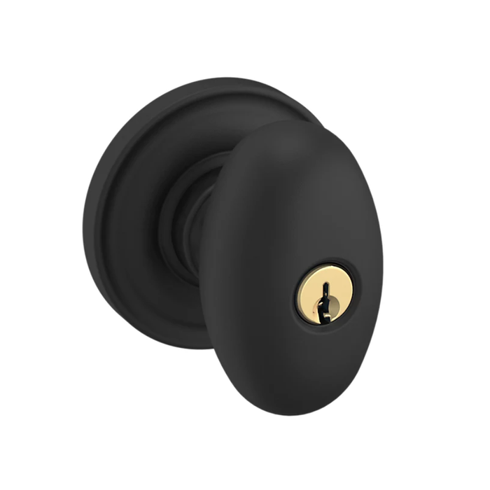 Baldwin Estate 5225 Egg Knob Full Dummy with Classic Rose