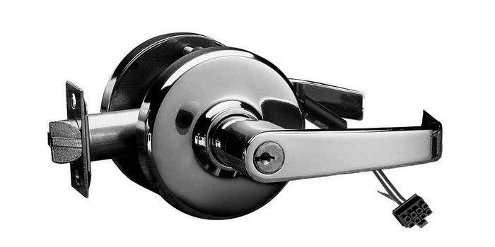 Corbin Russwin Corbin Russwin CL33903 Grade 1 Fail Safe Lever, Electrified Cylindrical Lever Lock, 12VAC/DC COR-CL33903-KEYED-12AD