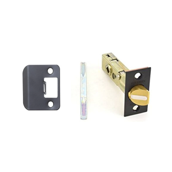Baldwin Estate 5520 2-3/4" Knob Privacy Latch with Full Lip Strike