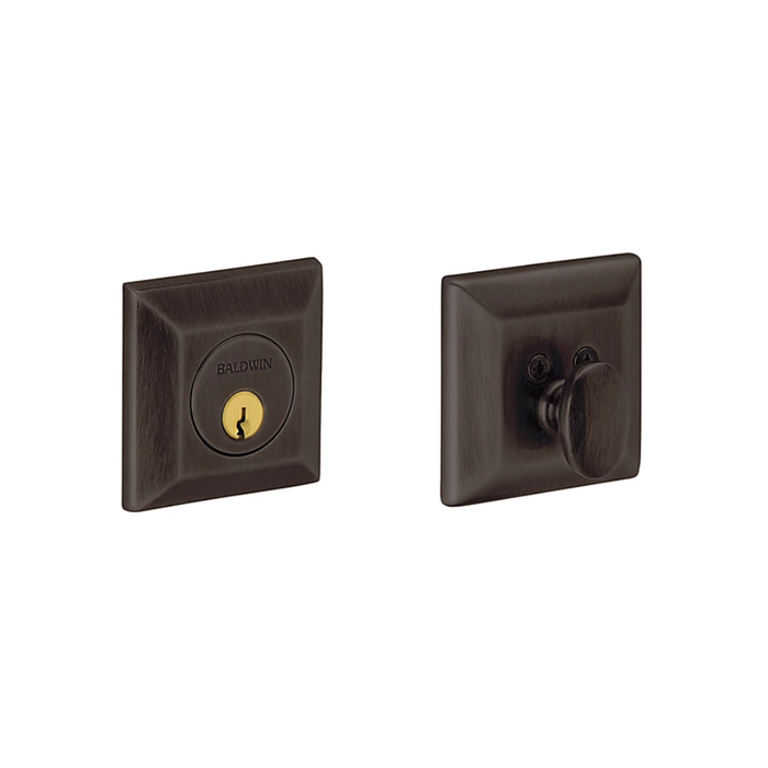 Baldwin Estate 8254 Cody Squared Single Cylinder Deadbolt