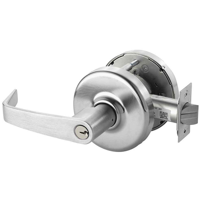 Corbin Russwin Corbin Russwin CLX3381 Keyed Lever & Blank Plate - Cylindrical Lever Lock COR-CLX3381-KEYED