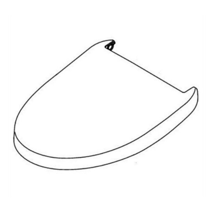 Toto S350e LID ASSEMBLY - ROUND THU9414#01