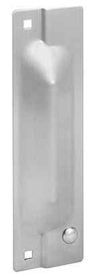 Rockwood Rockwood 320C 3" x 11" Latch Protector for 2-1/8" or Less Rose 320C-US32D