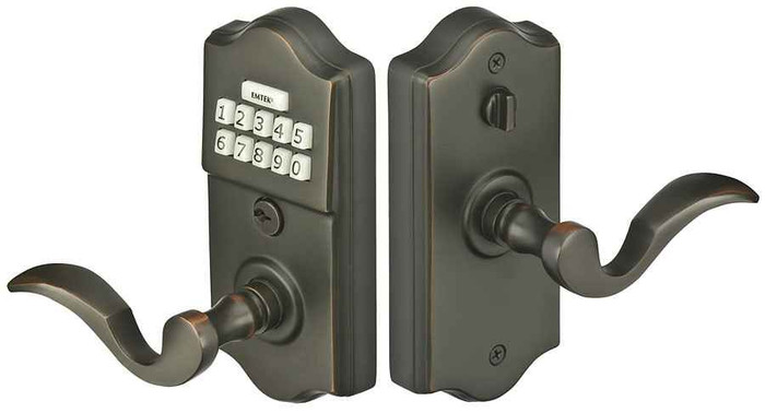 Emtek Emtek Classic Keypad Leverset EMTEK-CLASSIC-KEYPAD-LEVERSET
