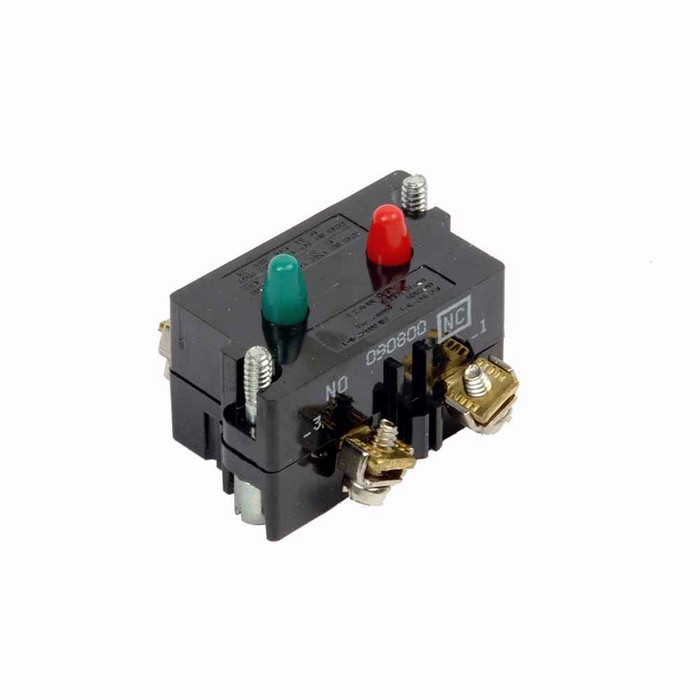 Eaton Eaton 10250T pushbutton contact block, 10250T series, Standard Contact Block, Pressure terminal, 1NO-1NC