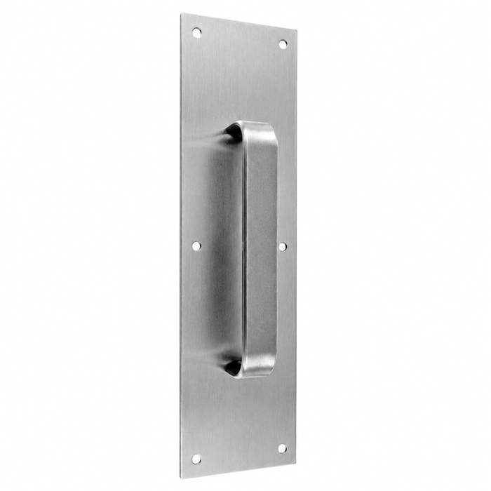 Don-Jo 7037 Pull Plate, 15" x 3-1/2" with 2" Projection, 8" CTC and 1-1/2" Clearance