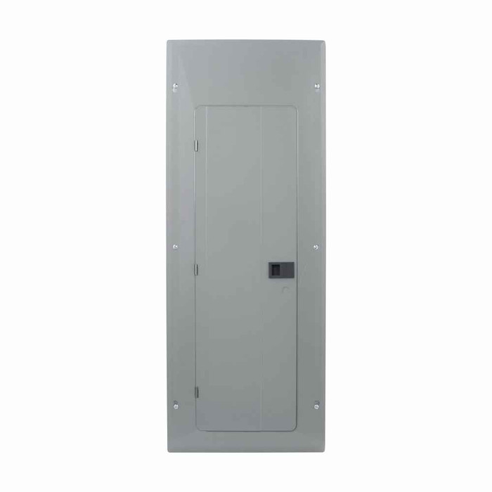 Eaton BR main loadcenter, Ground bar, includes BREQS125 hold-down screw, Plug-on neutral main loadcenter, 200 A, X8, Aluminum, Cover included, 1, Metallic, 25 kAIC, CSR, 80 circuits, Single pole, 40 spaces