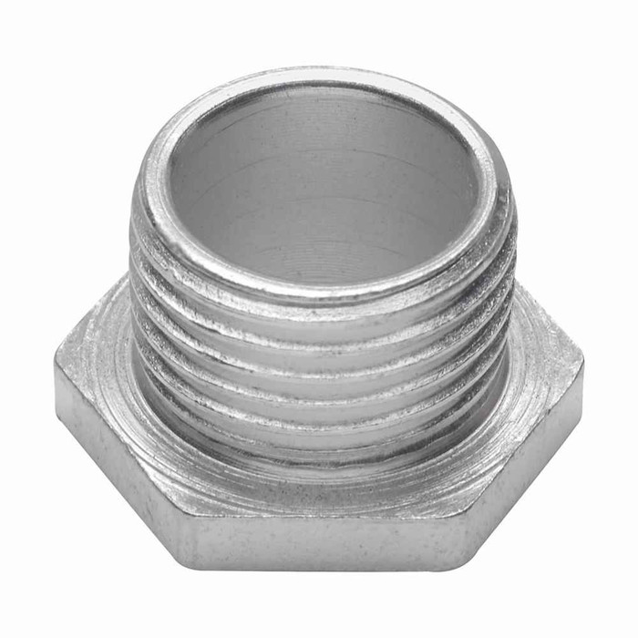 Crouse-Hinds Eaton series conduit bushed nipple, Rigid/IMC, Non-insulated, Steel, 1/2"