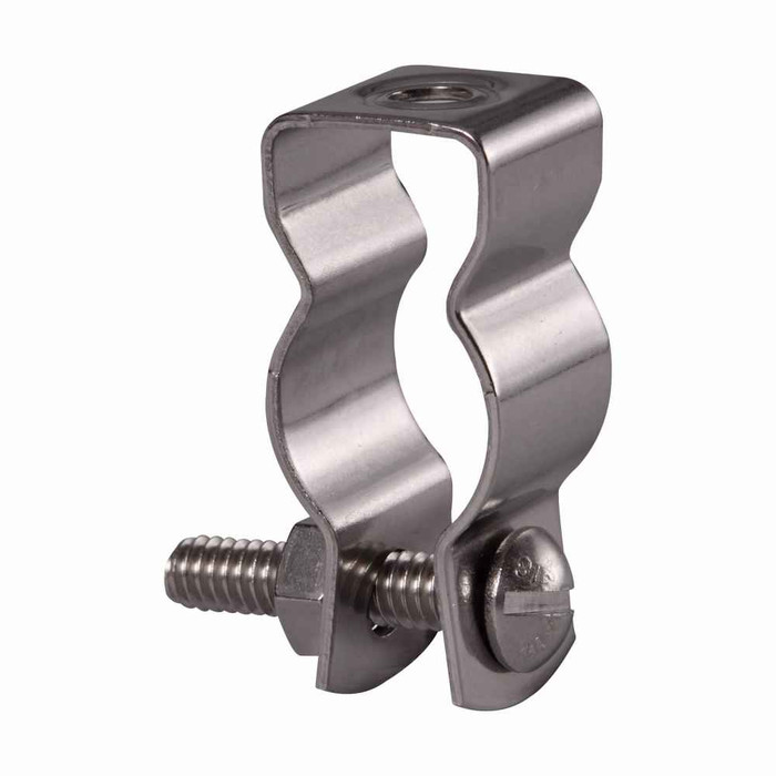 Crouse-Hinds Eaton series rigid/IMC conduit hanger, 316 stainless steel, 3/4", With bolt