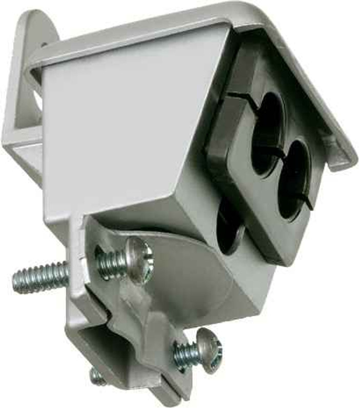 Arlington Industries Service entrance cable caps, zinc die-cast, 2-Hole Sizes - .58, Max wire diamter of 7/8"