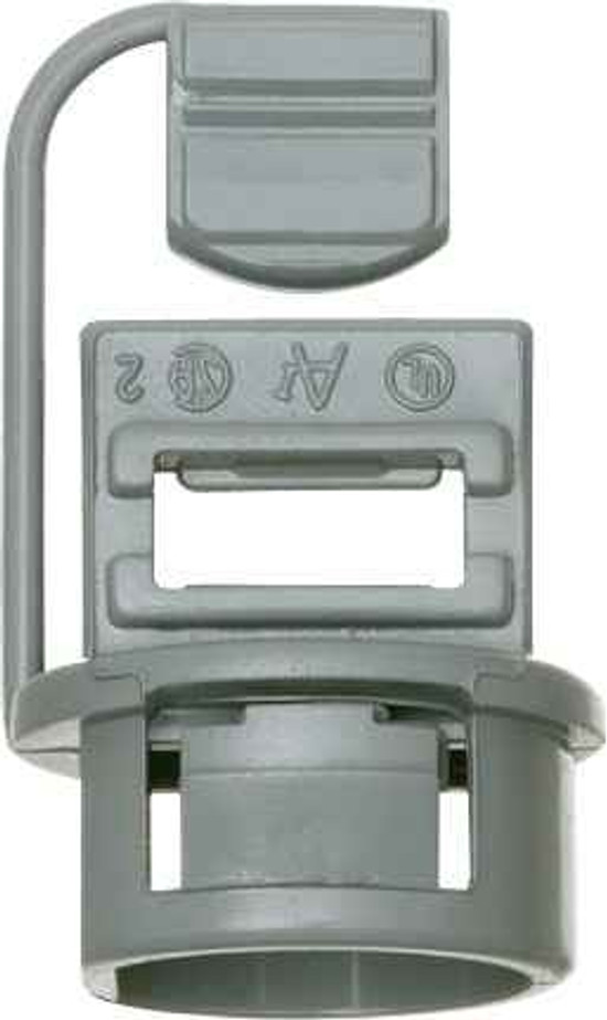 Arlington Industries Non-metallic Push-In connector utilizes a wedge push in design for a secure grip with a knockout size of 1/2 inch only accepts 1-14/2 to 1-10/2 NM wire.