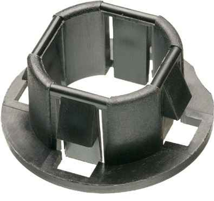 Arlington Industries 1/2" All Plastic snap-in type for knockouts.