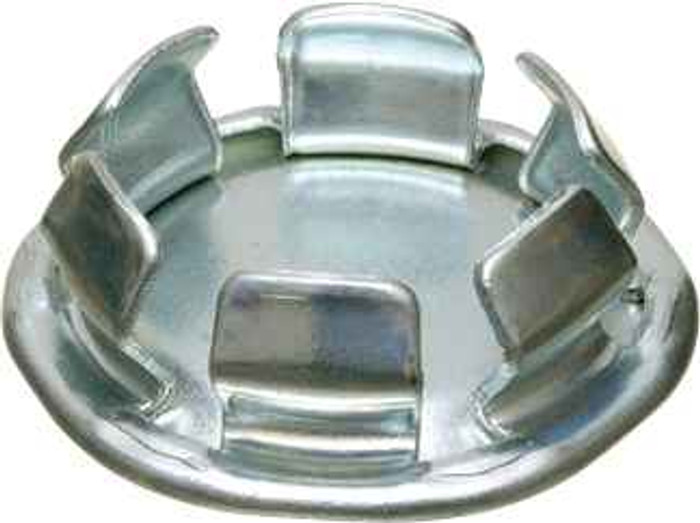 Arlington Industries Steel snap in blanks. Zinc plated steel. For 2" knockout.