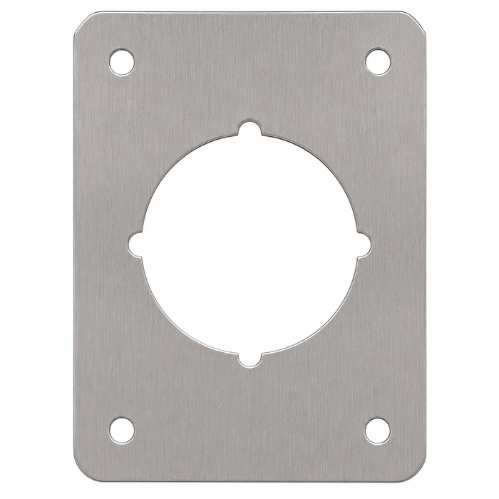 Don-Jo RP-13545 Remodeler Plate 4-1/2" x 3-1/2" 0.032 Gauge for Door Modernization