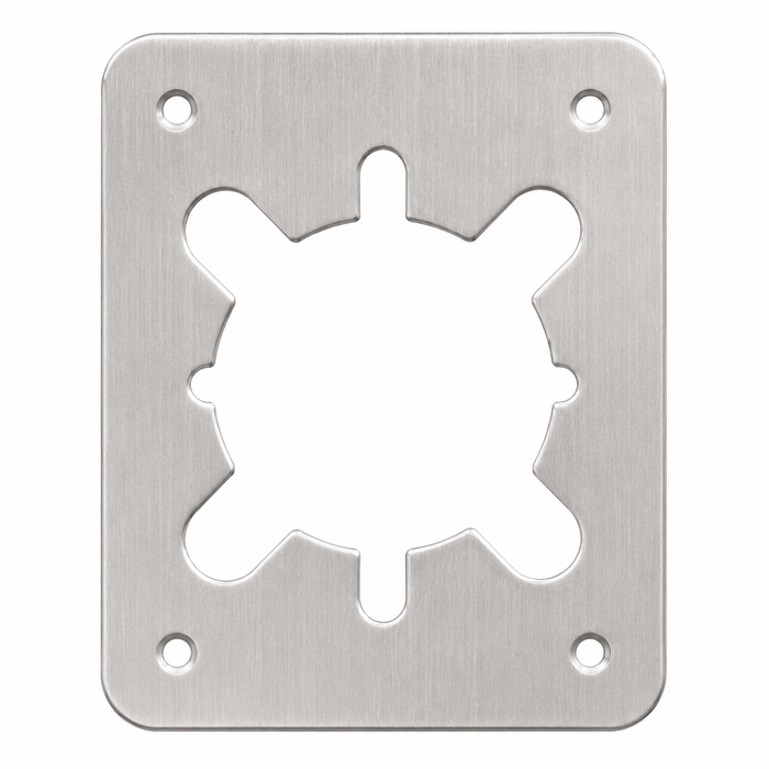 Don-Jo RP-13545 Remodeler Plate 4-1/2" x 3-1/2" 0.032 Gauge Commercial Door Trim