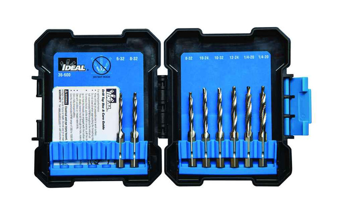 IDEAL Industries Standard Drill Tap 8-Piece Kit