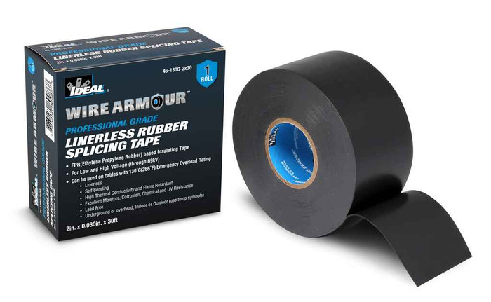 IDEAL Industries Linerless Rubber Tape, 2"