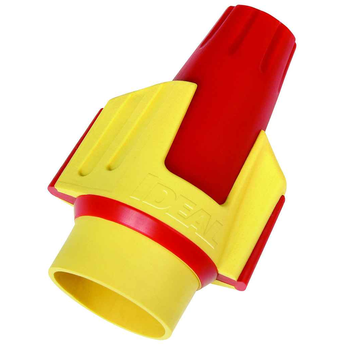 Ideal Industries Wire Connector Twist-On 22-10 AWG 600V UL Listed Flame Retardant Orange Bag 250, 1000 Pack