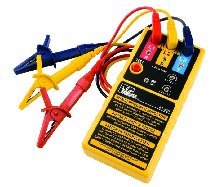 IDEAL Industries 3-Phase/Motor Rotation Tester