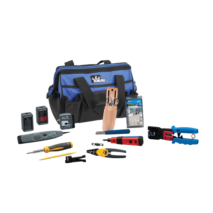 Ideal Industries Master Series Network Service Kit Complete Voice Data Installation Test Equipment