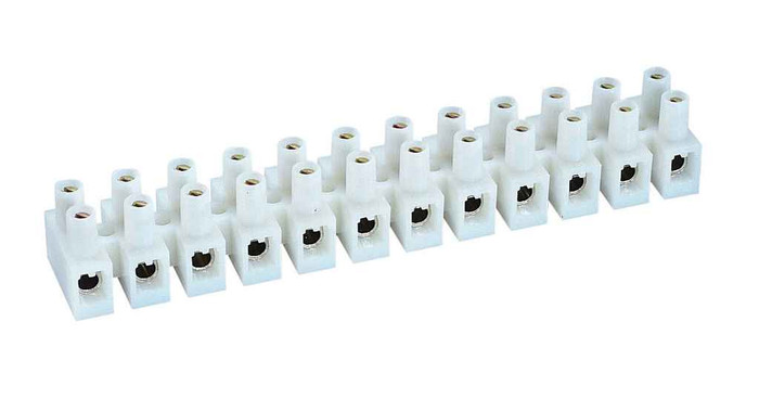 IDEAL Industries Barrier Strip, 12-Circuit - 89-610