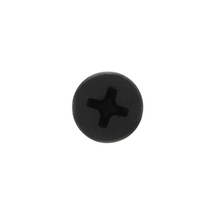 Metallics 6 x 2 in. Bugle Head Phillips Drywall Screws - Steel Black Phosphate - Fine Threads - 100qty