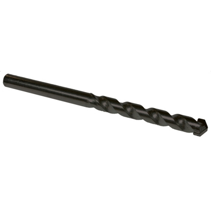 Metallics Masonry Drill Bit Carbide Slow Spiral Dia 1/4" 6 Shank 1/4"